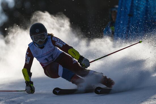 Универсиада-2019. Горнолыжный  спорт. Женщины. Гигантский слалом