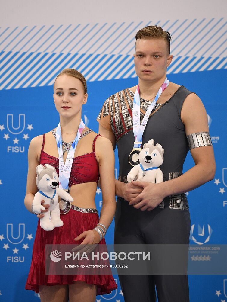 Универсиада-2019. Пары. Произвольная программа