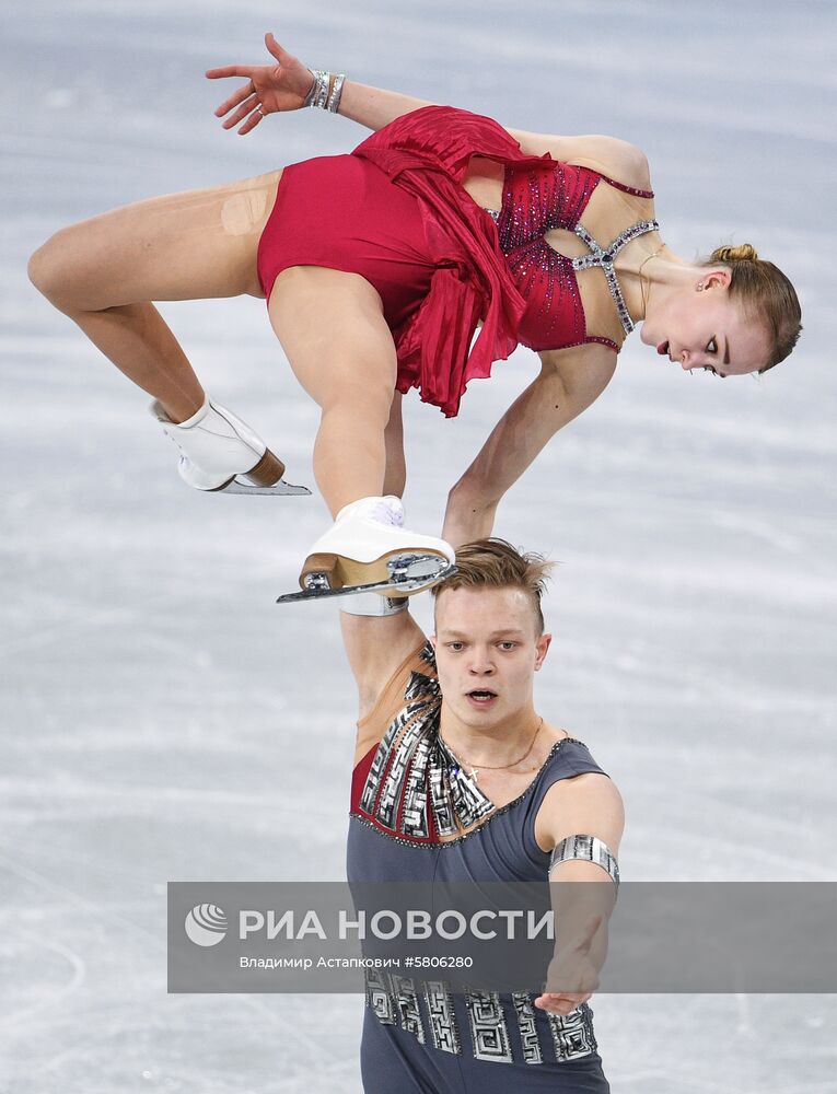 Универсиада-2019. Пары. Произвольная программа