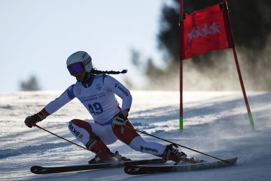 Универсиада-2019. Горнолыжный  спорт. Женщины. Гигантский слалом