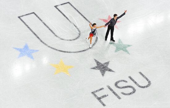 Универсиада-2019. Пары. Произвольная программа