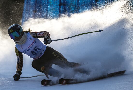 Универсиада-2019. Горнолыжный  спорт. Женщины. Гигантский слалом