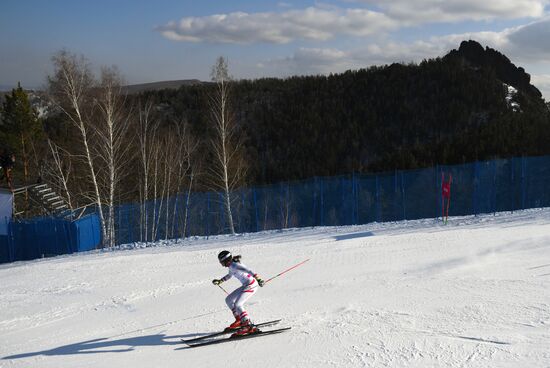 Универсиада-2019. Горнолыжный  спорт. Женщины. Гигантский слалом