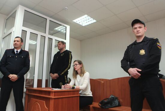 Заседание суда по делу А. Емельяненко