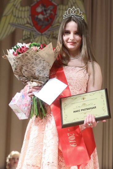 Финал конкурса красоты "Мисс Росгвардия Москва-2019"