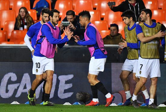 Футбол. Лига Европы. Матч "Валенсия" - "Краснодар"