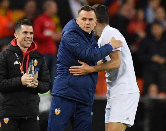 Футбол. Лига Европы. Матч "Валенсия" - "Краснодар"