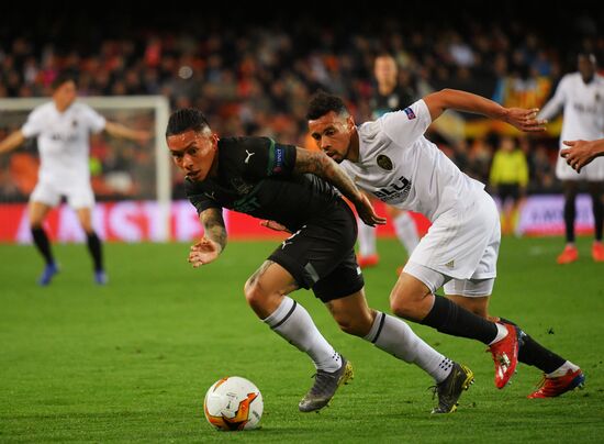 Футбол. Лига Европы. Матч "Валенсия" - "Краснодар"