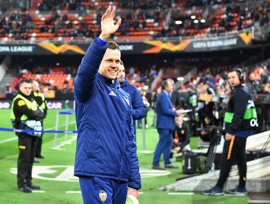 Футбол. Лига Европы. Матч "Валенсия" - "Краснодар"