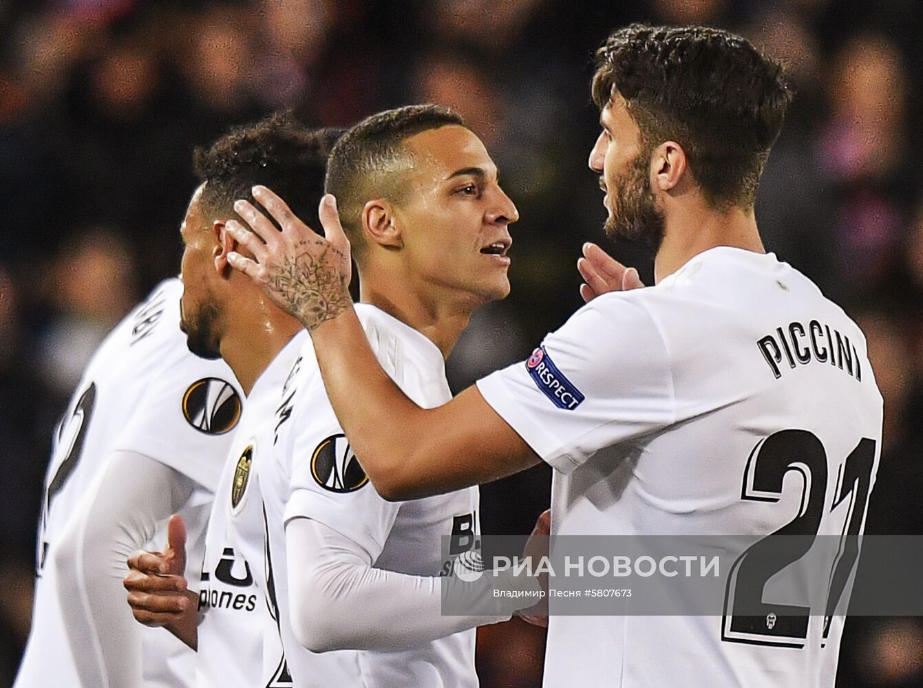 Футбол. Лига Европы. Матч "Валенсия" - "Краснодар"