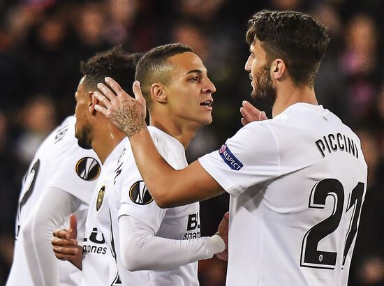 Футбол. Лига Европы. Матч "Валенсия" - "Краснодар"