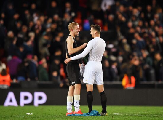 Футбол. Лига Европы. Матч "Валенсия" - "Краснодар"