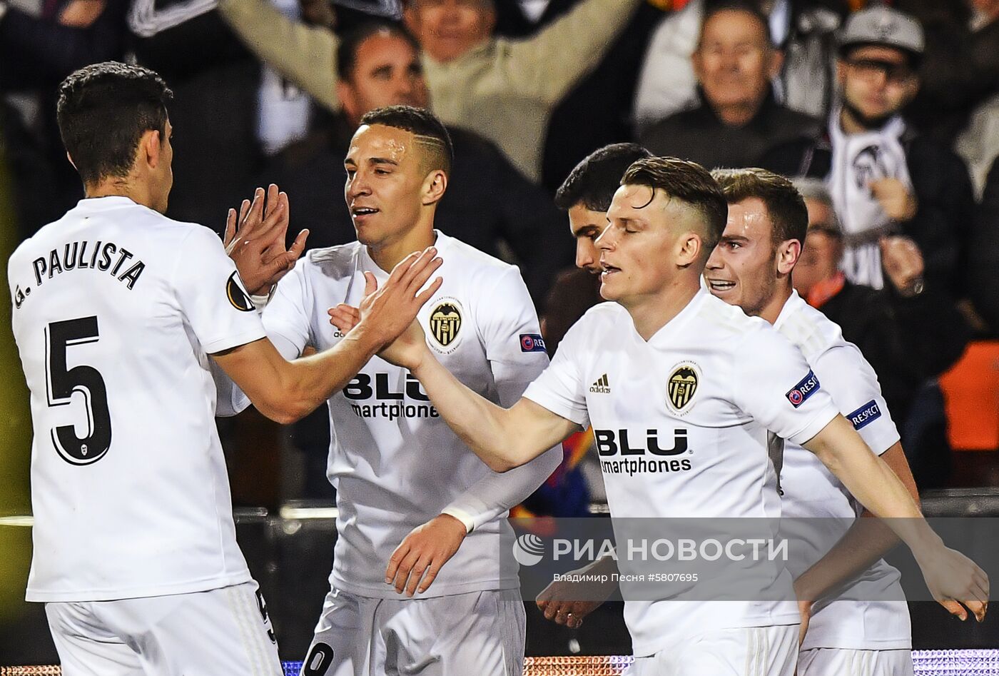 Футбол. Лига Европы. Матч "Валенсия" - "Краснодар"