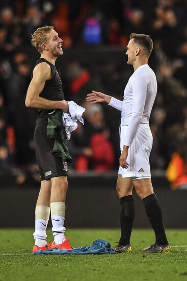 Футбол. Лига Европы. Матч "Валенсия" - "Краснодар"