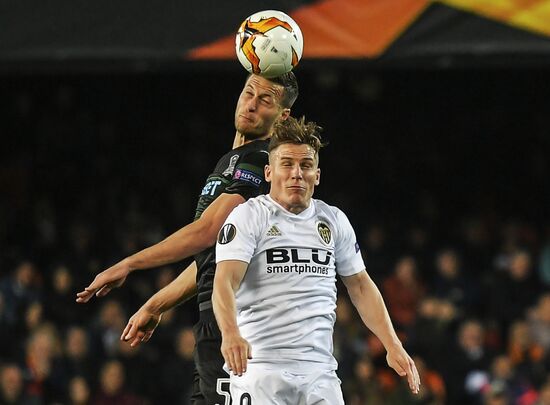 Футбол. Лига Европы. Матч "Валенсия" - "Краснодар"