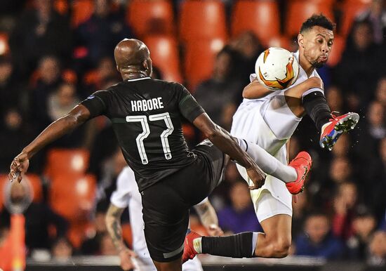 Футбол. Лига Европы. Матч "Валенсия" - "Краснодар"