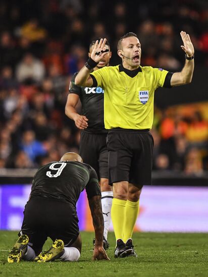 Футбол. Лига Европы. Матч "Валенсия" - "Краснодар"