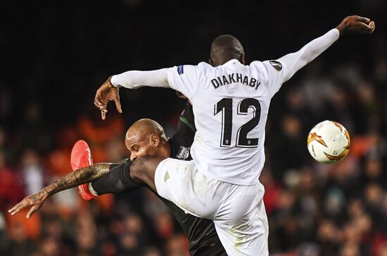 Футбол. Лига Европы. Матч "Валенсия" - "Краснодар"