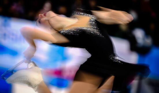 Универсиада-2019. Фигурное катание. Женщины. Короткая программа