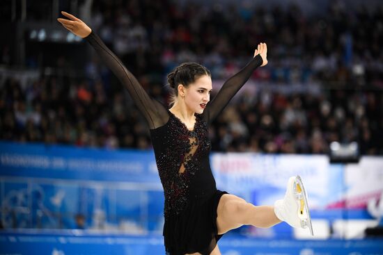 Универсиада-2019. Фигурное катание. Женщины. Короткая программа