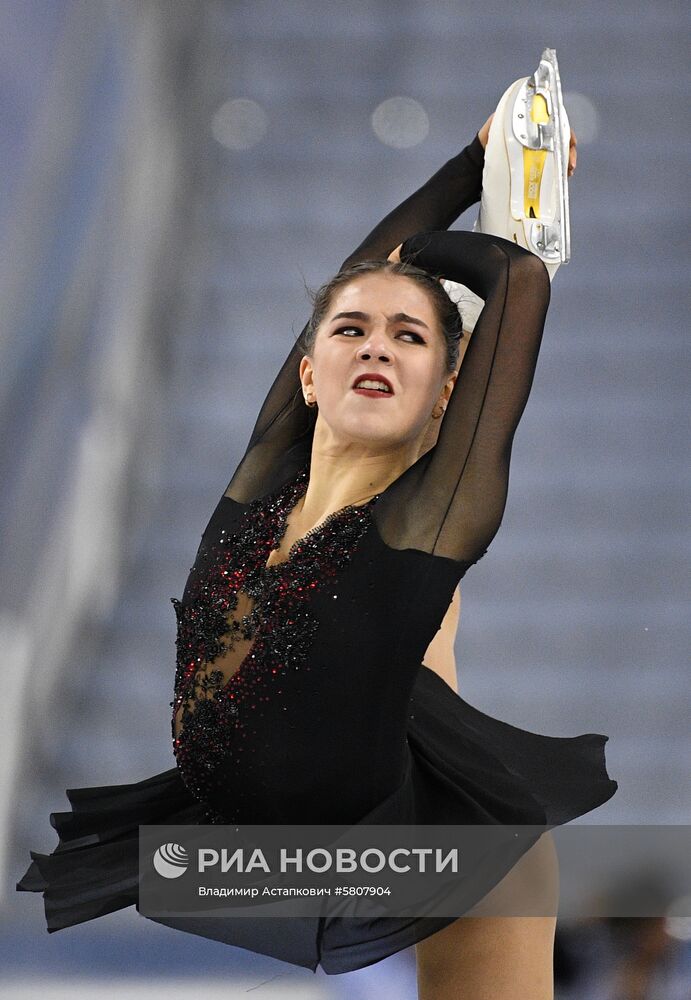 Универсиада-2019. Фигурное катание. Женщины. Короткая программа