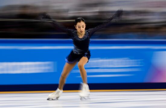 Универсиада-2019. Фигурное катание. Женщины. Короткая программа