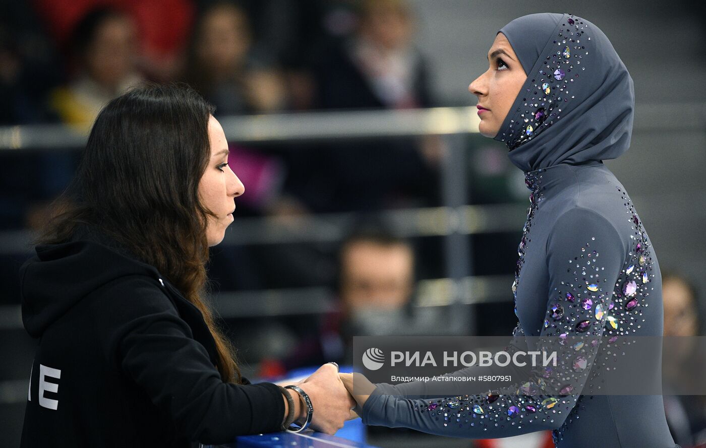 Универсиада-2019. Фигурное катание. Женщины. Короткая программа