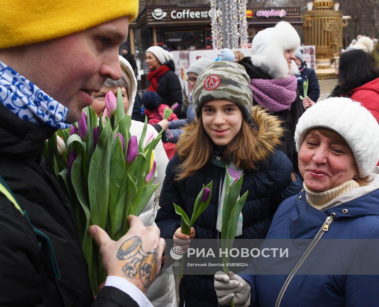 Праздничный  «Цветочный забег» в честь 8 Марта 