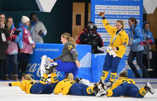 Универсиада-2019. Хоккей с мячом. Женщины. Финал (Россия - Швеция)