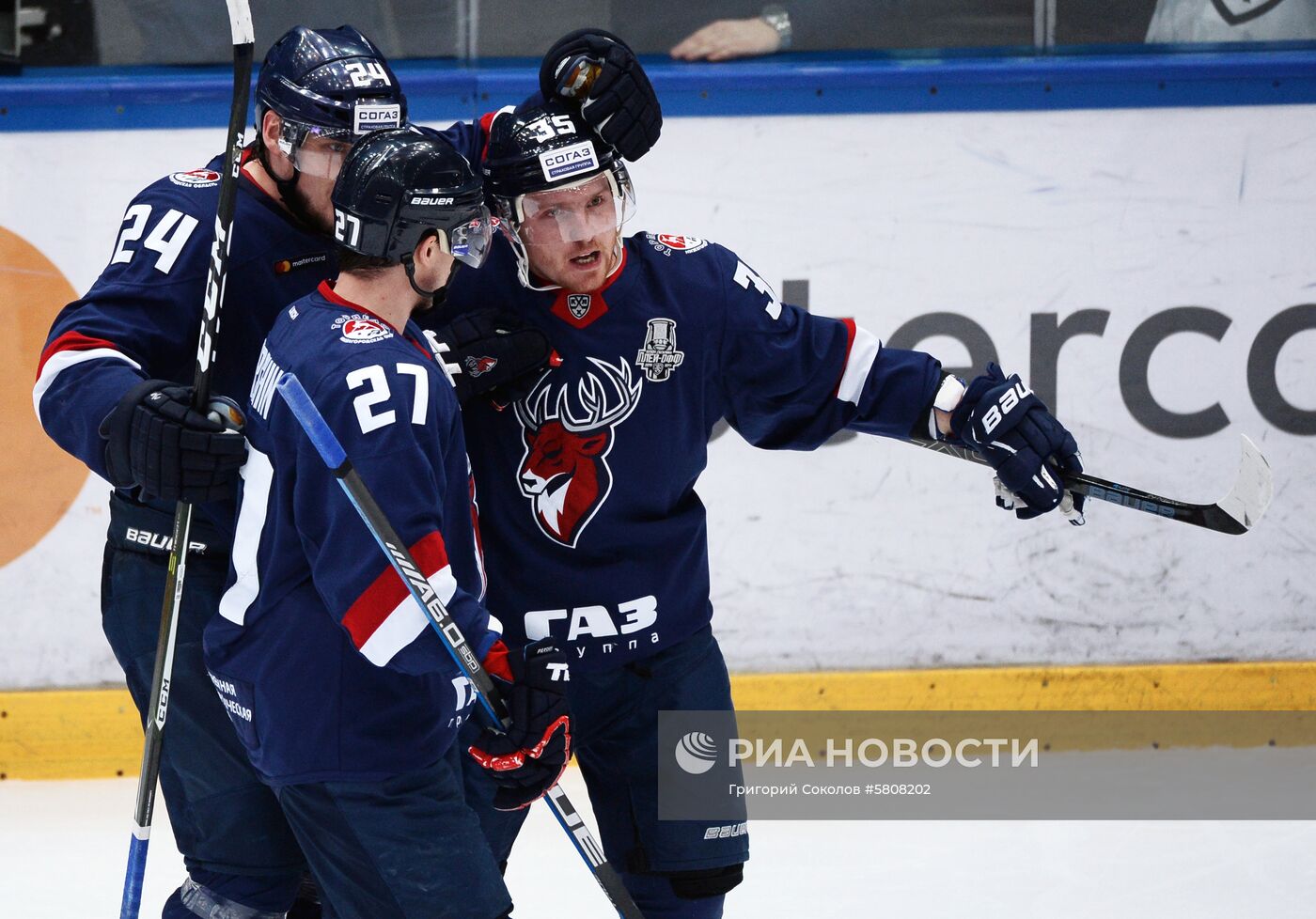 Хоккей. КХЛ. Матч "Торпедо" - "Барыс"