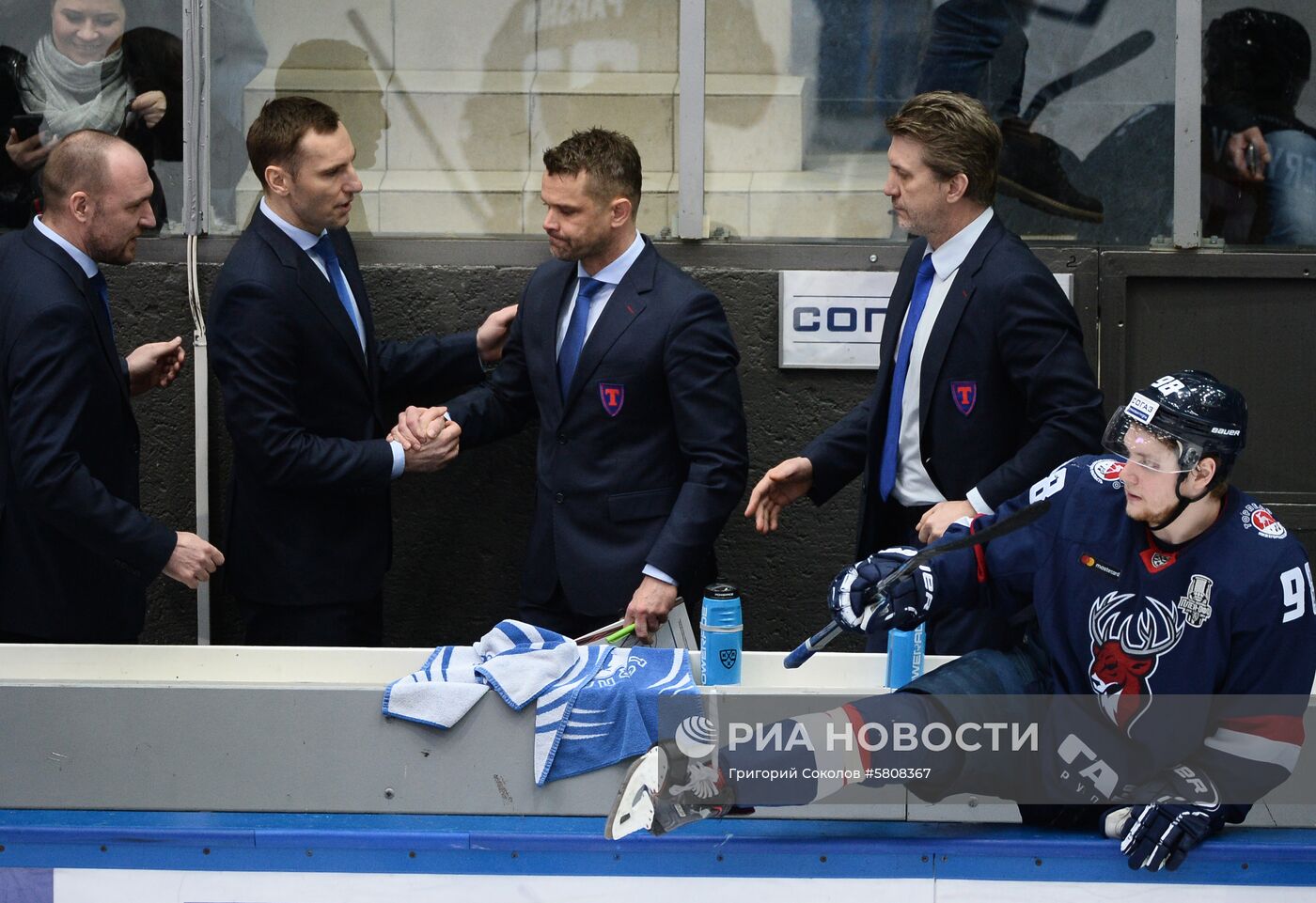 Хоккей. КХЛ. Матч "Торпедо" - "Барыс"