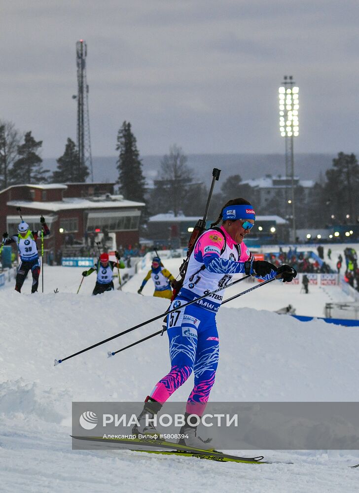 Биатлон. Чемпионат мира. Женщины. Спринт