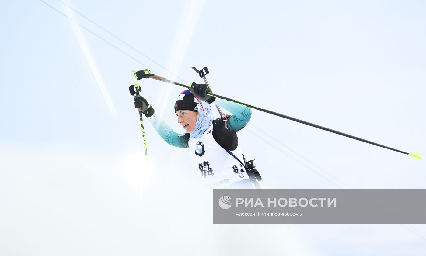 Биатлон. Чемпионат мира. Женщины. Спринт