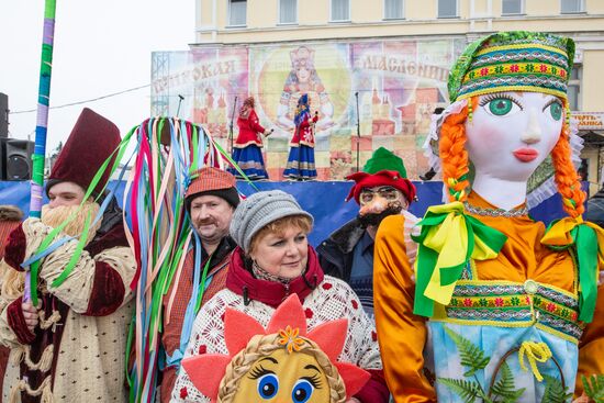 Празднование Масленицы