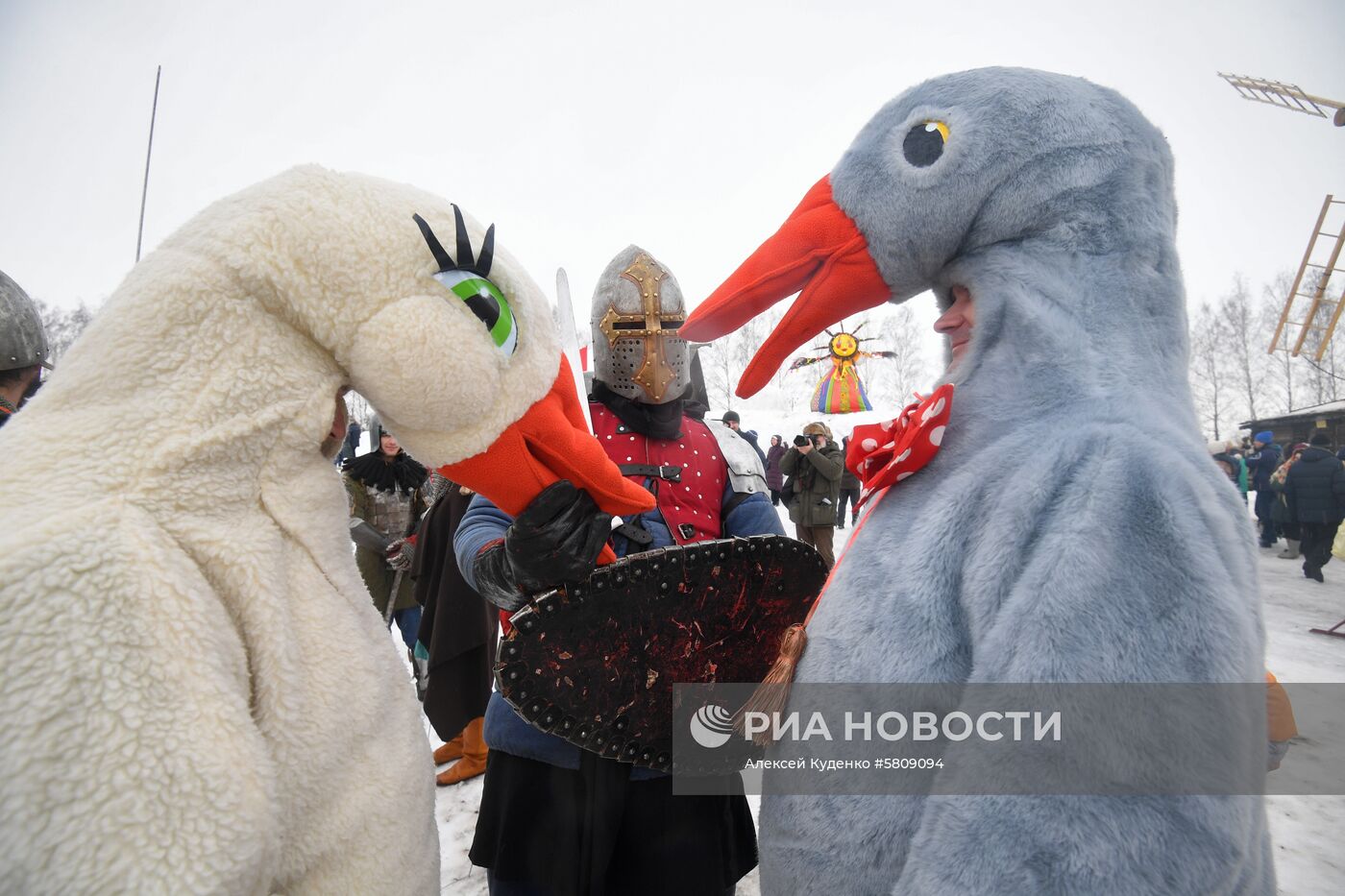 Празднование Масленицы