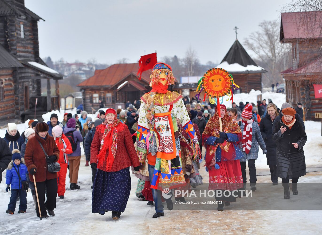 Празднование Масленицы