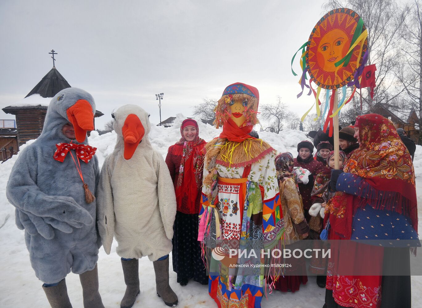 Празднование Масленицы