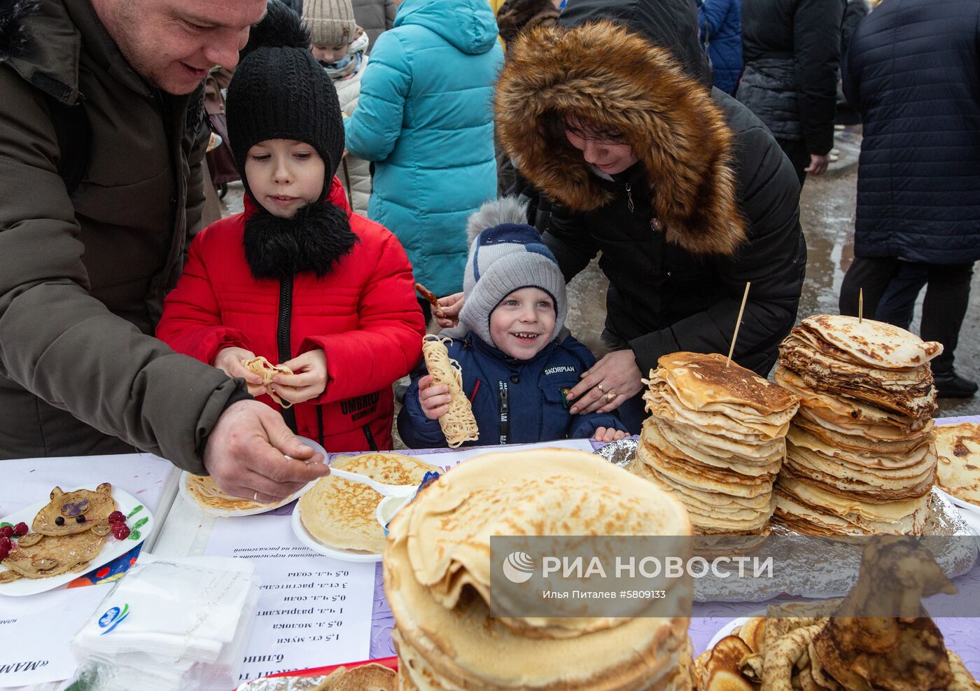 Празднование Масленицы