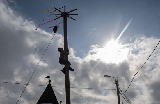 Празднование Масленицы