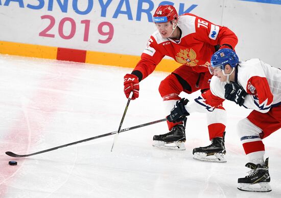 Универсиада-2019. Хоккей. Мужчины. Матч Россия - Чехия