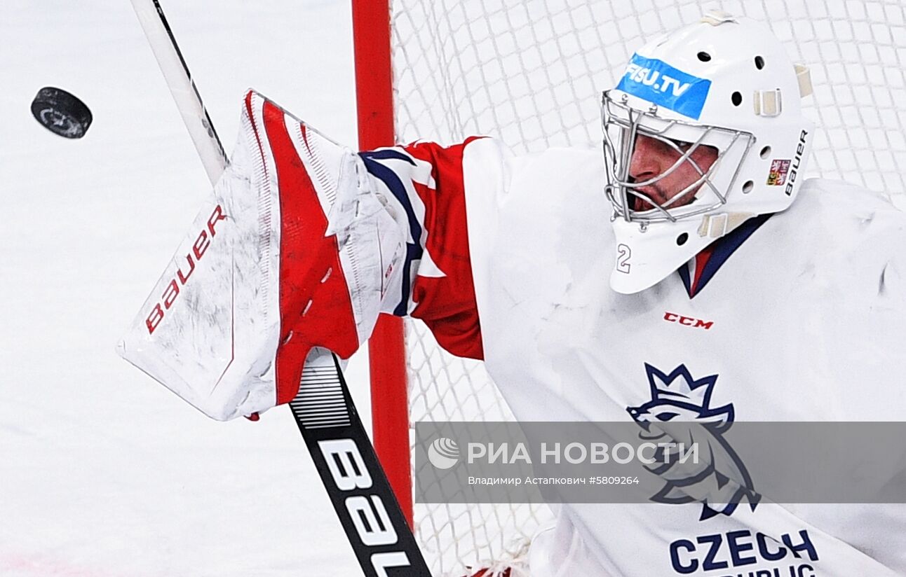 Универсиада-2019. Хоккей. Мужчины. Матч Россия - Чехия