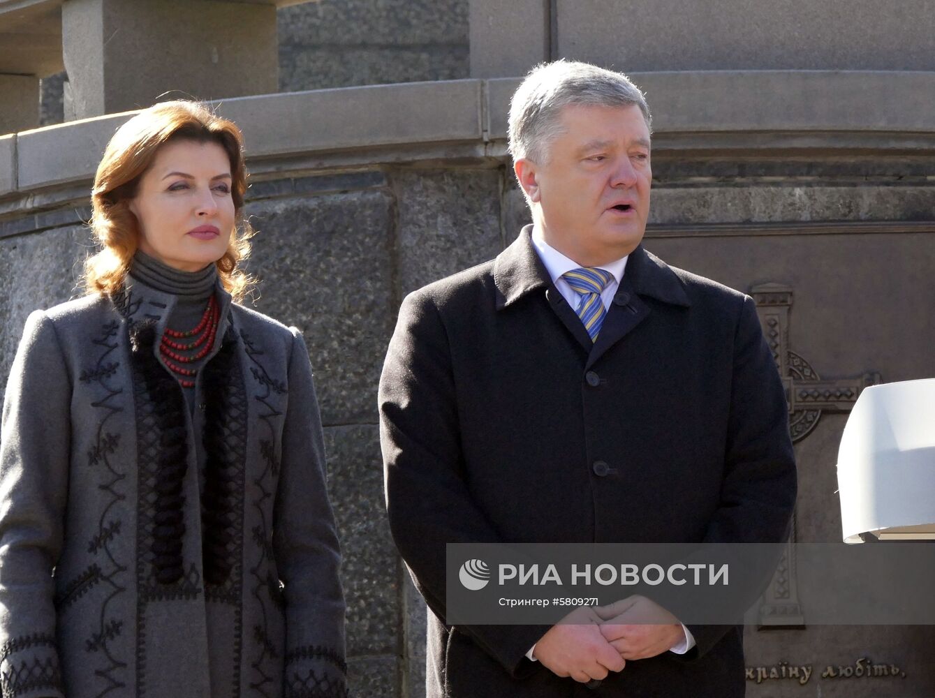 Президент Украины П. Порошенко посетил Черкассы в рамках предвыборной кампании