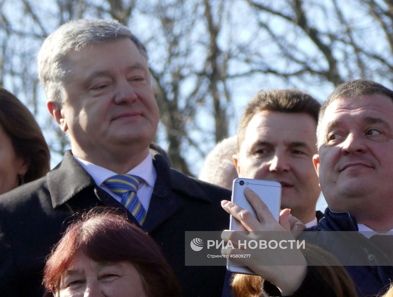 Президент Украины П. Порошенко посетил Черкассы в рамках предвыборной кампании