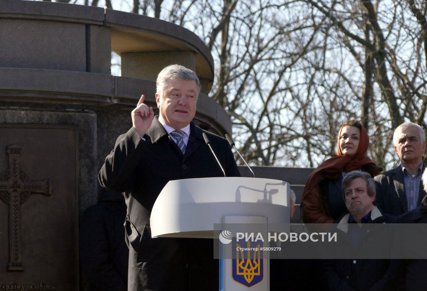 Президент Украины П. Порошенко посетил Черкассы в рамках предвыборной кампании