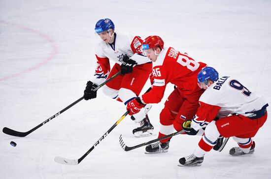 Универсиада-2019. Хоккей. Мужчины. Матч Россия - Чехия