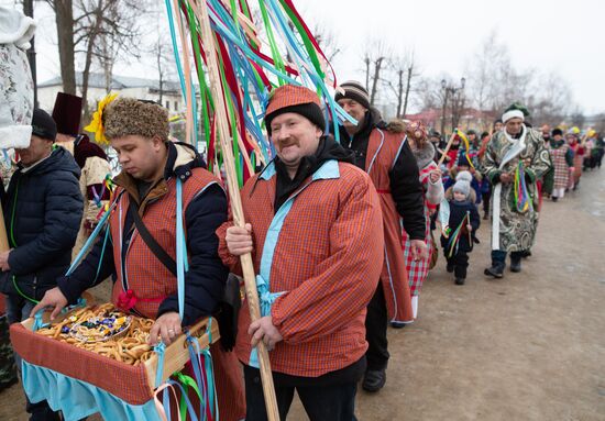 Празднование Масленицы