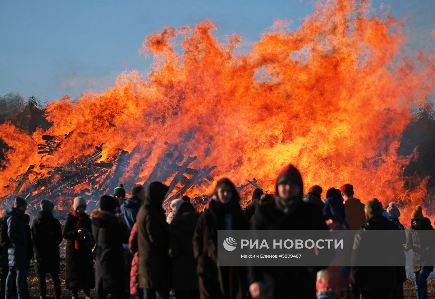 Празднование Масленицы