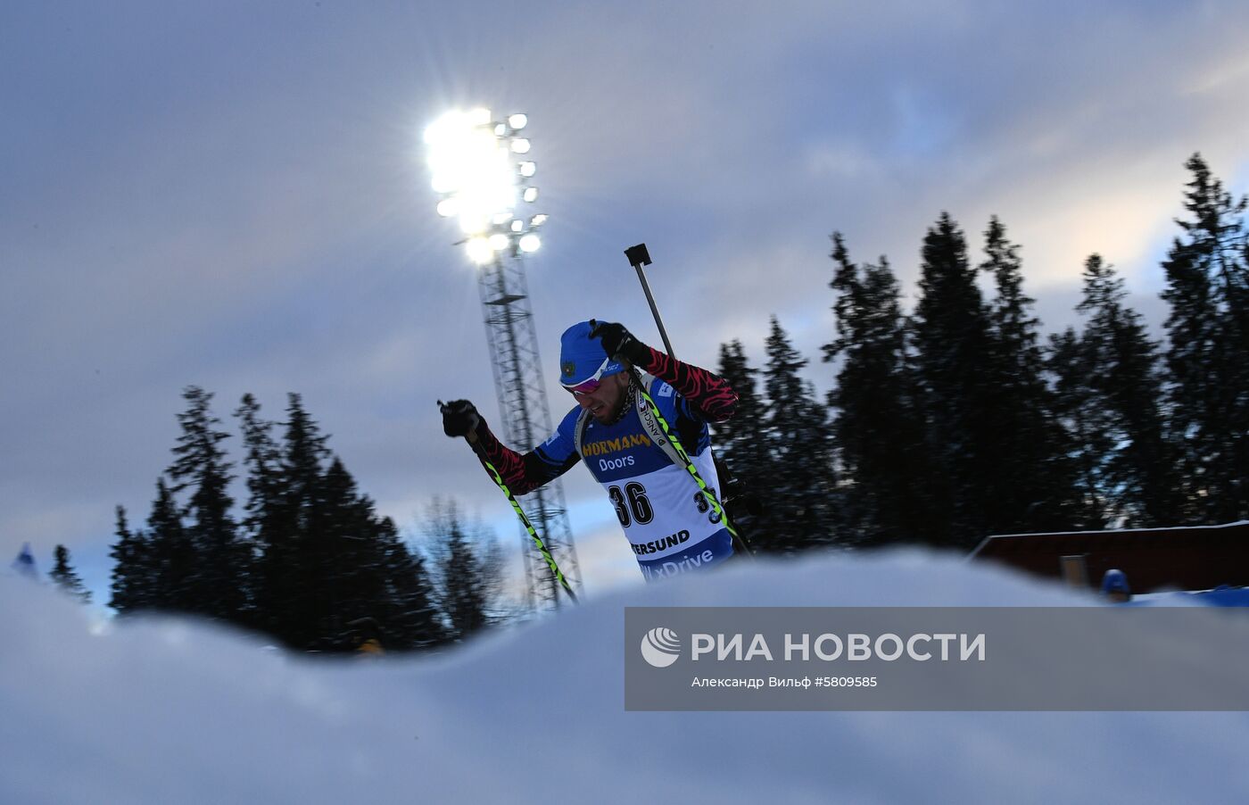 Биатлон. Чемпионат мира. Мужчины. Спринт