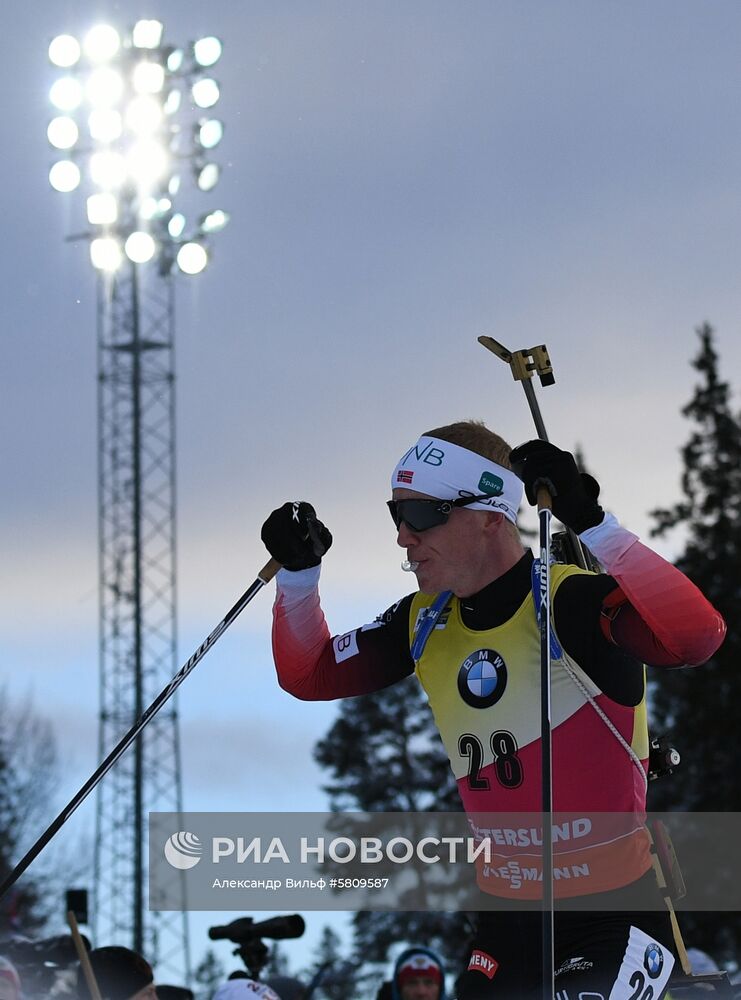 Биатлон. Чемпионат мира. Мужчины. Спринт