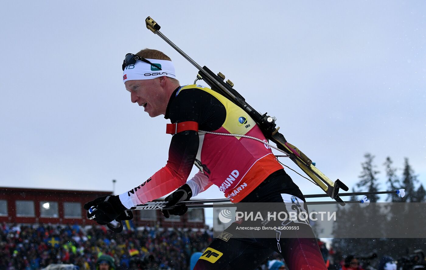 Биатлон. Чемпионат мира. Мужчины. Спринт